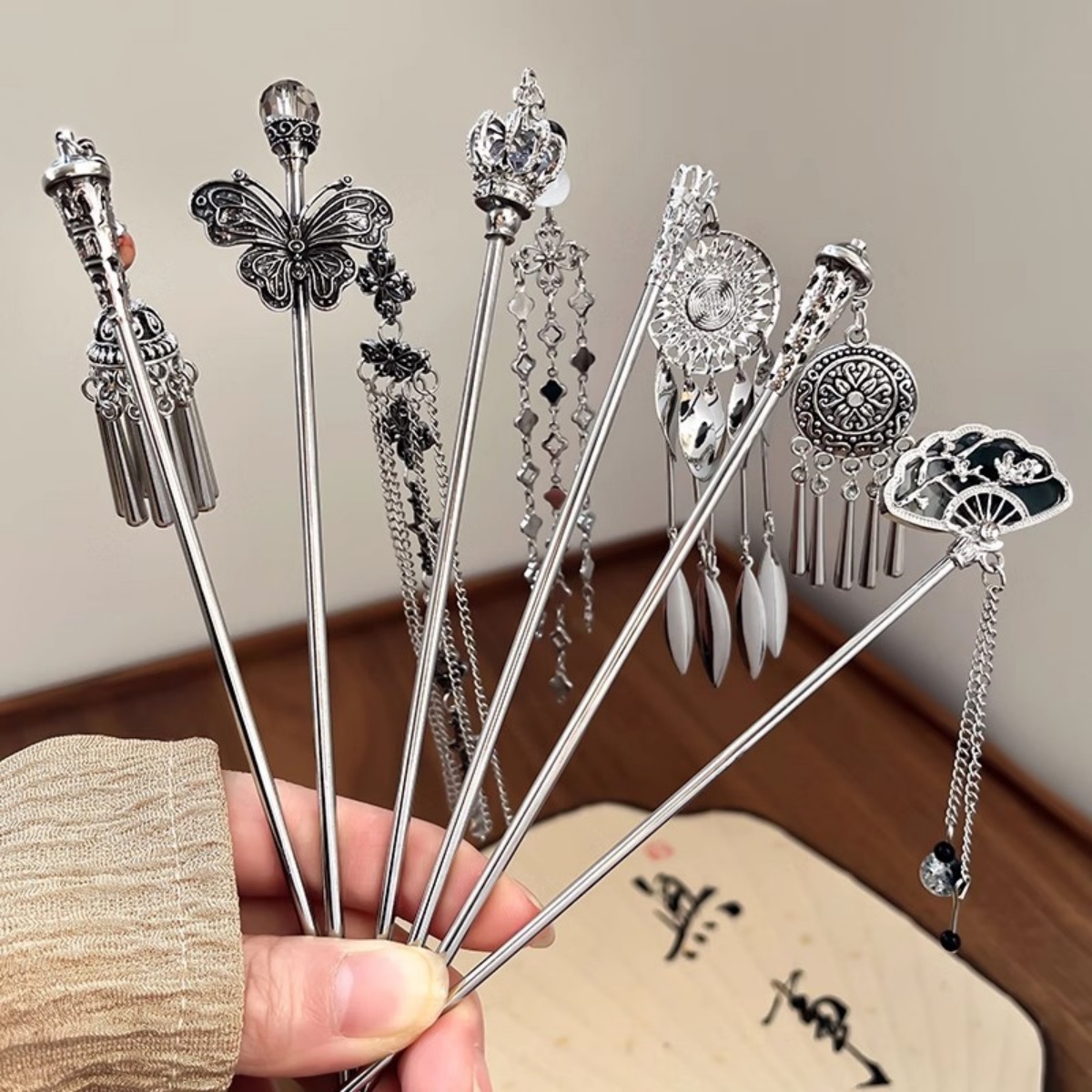 Elegant Women's Hairpin Antiqu - Vintage Jewelry Collection recension och pris