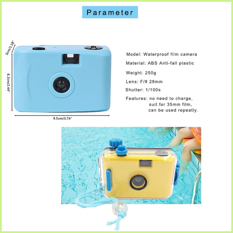 2026 Retro Film Waterproof Non - Film Camera 35Mm recension och pris