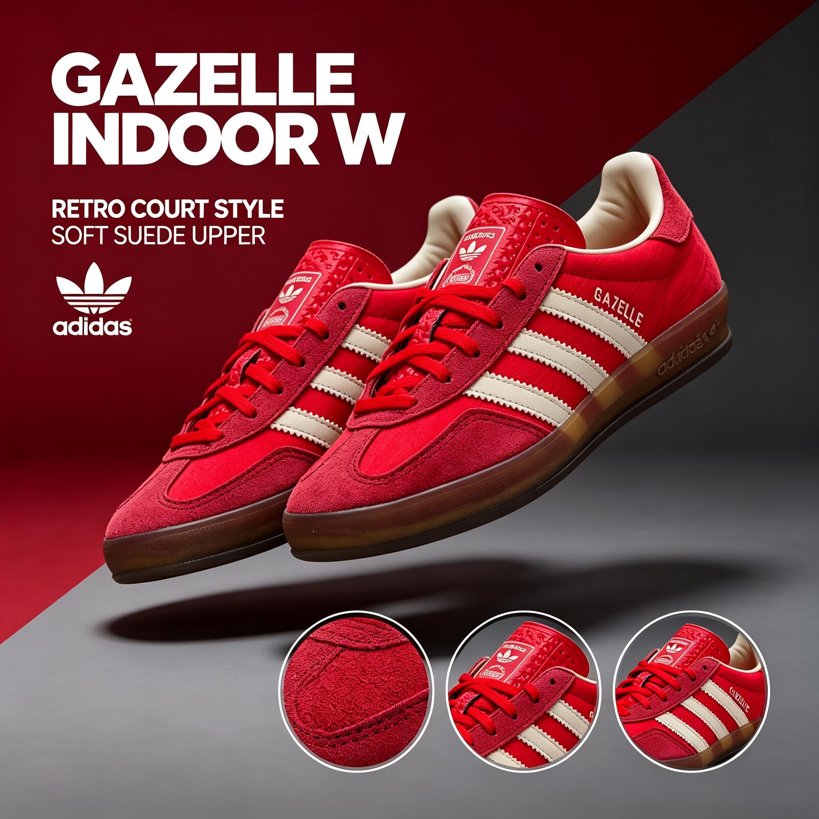 Adidas GAZELLE INDOOR W Origin - Adidas Shoes Gazelle recension och pris