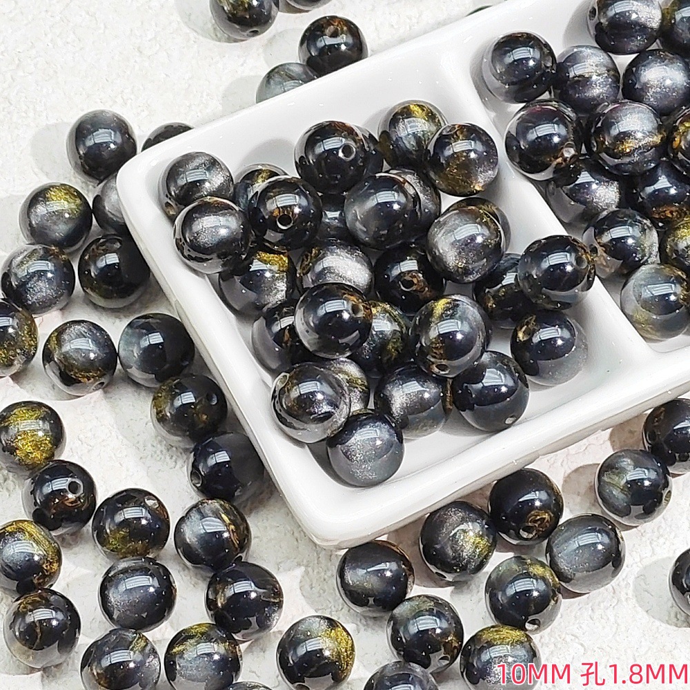 50Pcs 10MM Smooth Round Resin  - Vintage Collectible Marbles recension och pris