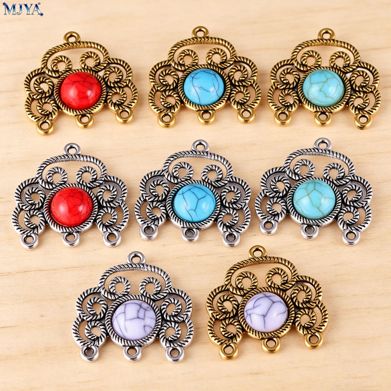 MJYA 5pcs/lot Vintage Alloy Tu - Vintage Jewelry Collection recension och pris