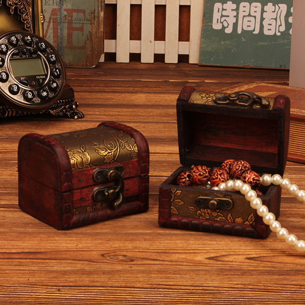 Chinese Style Vintage Wooden J - Vintage Jewelry Collection recension och pris