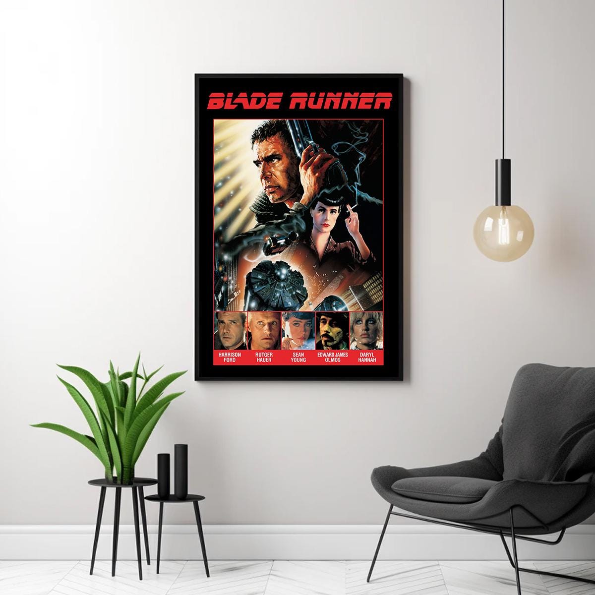Blade Runner 1982 Classic Movi - Vintage Collectible Posters recension och pris