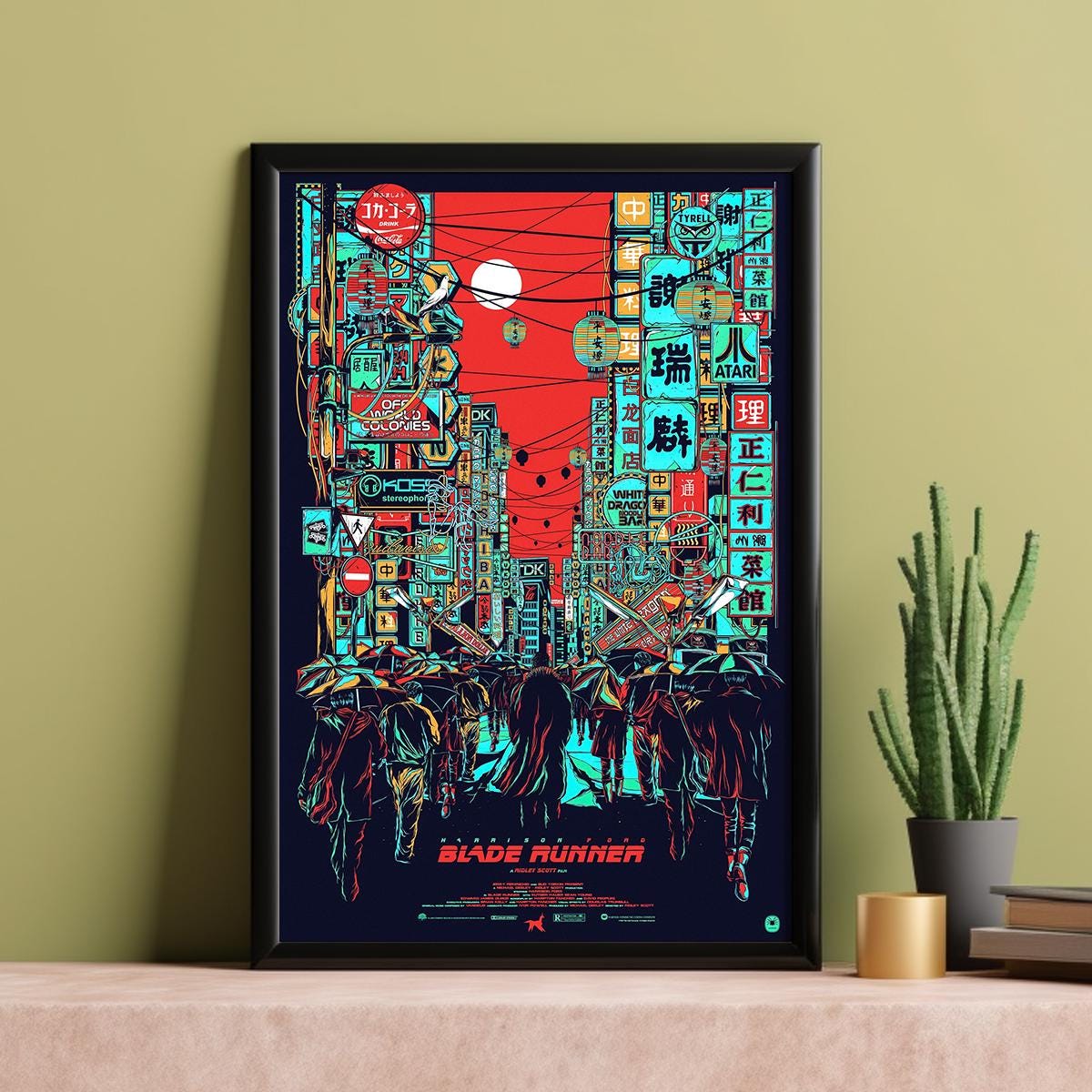 Blade Runner 1982 Classic Movi - Vintage Collectible Posters recension och pris