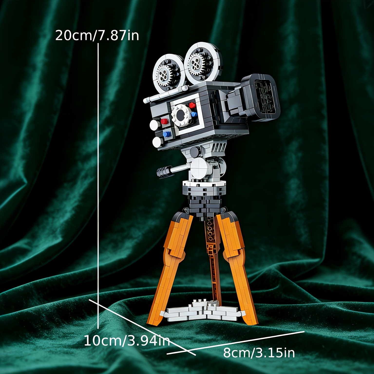 DIY Building Block Camera Desk - Collectible Vintage Cameras recension och pris