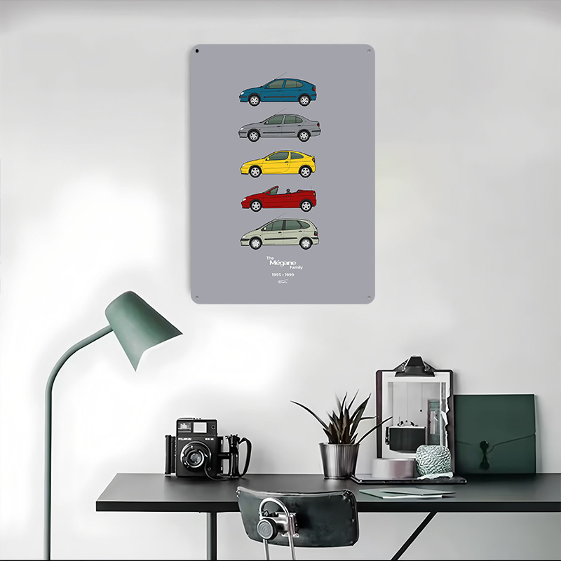 Sports Car Megane Collection 1 - Vintage Collectible Posters recension och pris